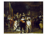 The Night Watch Giclée-Druck von Rembrandt van Rijn 