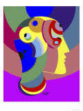 Op Art Giclee Print by Diana Ong