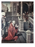 Presentation of Mary in the Temple reproduction procédé giclée par Bernard van Orley