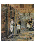 Napoleon Watching Moscow Burning Giclee Print by Vasilij Vereshchagin