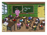 Fourth Grade Class Giclee Print by Jessie Coates