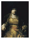 Self Portrait Giclee Print by Rembrandt van Rijn 