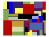 City Blox Lámina giclée por Diana Ong City Blox Lámina giclée por Diana Ong