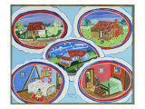 Five in One Giclee Print by Jessie Coates