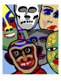 Monkey See, Monkey Do Giclee Print by Diana Ong Monkey See, Monkey Do Giclee Print by Diana Ong