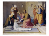 Raising of Jairus' Daughter Giclee Print by Friedrich Overbeck