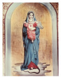 Our Lady of the Sacred Heart Reproduction procédé giclée par Antonio Ciseri