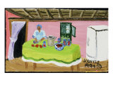 Preserving Tomatoes Giclee Print by Jessie Coates