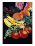 Fruit and Vegetables Giclee Print by Diana Ong