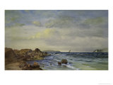 New England Coast Impressão giclée por Francis Augustus Silva