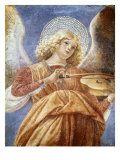 Music-Making Angel with Violin Giclée-tryk af Melozzo da Forlí Music-Making Angel with Violin Giclée-tryk af Melozzo da Forlí