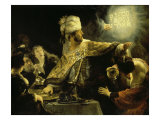 Belshazzar's Feast Giclee Print by Rembrandt van Rijn 