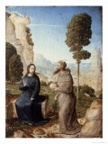 Temptation of Christ in the Wilderness Lámina giclée por Juan de Flandes Temptation of Christ in the Wilderness Lámina giclée por Juan de Flandes