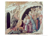 Descent to Hell (Panel from the Maesta) Giclee Print by Duccio di Buoninsegna 
