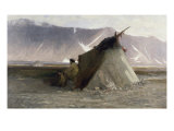 Fisherman's Hut, Siberia Giclee Print by Robert Swain Gifford