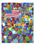 America II reproduction procédé giclée par Diana Ong