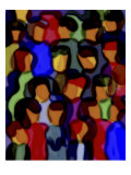 Fauve Figures Giclee Print by Diana Ong