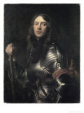 Portrait of an Armored Warrior Giclée-Druck von Sir Anthony Van Dyck