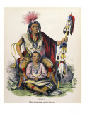 Keokuk (Chief of the Sauk and Fox Nation), Giclee Print, Charles Bird King