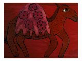Camel Giclee Print by Leslie Xuereb