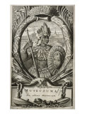 Montezuma reproduction procédé giclée par John Ogilby