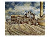 Bituminous Coal Preparation Plant Giclee Print by Lawrence Whitaker Bituminous Coal Preparation Plant Giclee Print by Lawrence Whitaker