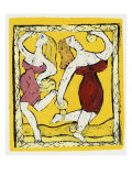 Castanets reproduction procédé giclée par Leslie Xuereb