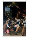 Birth of Mary Giclee Print by Carlo Ridolfi