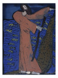 Moses Parting the Sea Gicléedruk van Leslie Xuereb Moses Parting the Sea Gicléedruk van Leslie Xuereb