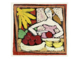 Peeling Apples reproduction procédé giclée par Leslie Xuereb