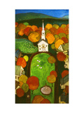 New England Green reproduction procédé giclée par John Newcomb
