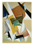 Room Construction Giclee Print by Liubov Sergeevna Popova