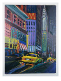 Racing Cabs Giclee Print by Patti Mollica