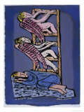Jacob's Dream Giclee Print by Leslie Xuereb