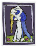 Le baiser reproduction procédé giclée par Leslie Xuereb