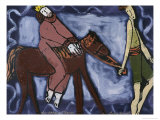 Mordecai and Haman Lámina giclée por Leslie Xuereb Mordecai and Haman Lámina giclée por Leslie Xuereb
