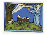 The Sacrifice of Isaac reproduction procédé giclée par Leslie Xuereb