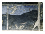 Fourth Angel with the Trumpet and the Darkening of the Stars of the Earth Giclée-tryk af Giusto De' Menabuoi