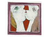 Kiss reproduction procédé giclée par Leslie Xuereb