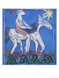 Rider Giclee Print by Leslie Xuereb