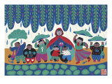 Dancing in the Rain Giclee Print by Hui Shu Yi 