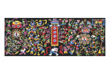 Temple Fair Giclee Print by Qin Chen Yu 