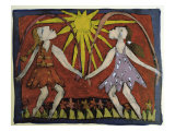 Jump Rope reproduction procédé giclée par Leslie Xuereb