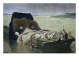 Les Enerves de Jumieges reproduction procédé giclée par Evariste Vital Luminais