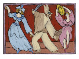 The Dance of Gian Farina Giclee Print by Leslie Xuereb