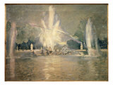 Great Waters in the Fountain Giclee Print by Paul César Helleu