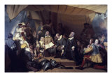 The Embarcation of the Pilgrims reproduction procédé giclée par Robert Walter Weir