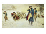 George Washington at Valley Forge Giclee Print by Frederick Coffay Yohn