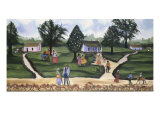 Braiding Hair Giclee Print by Anna Belle Lee Washington