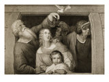 The Dove's Return reproduction procédé giclée par Moritz Daniel Oppenheim